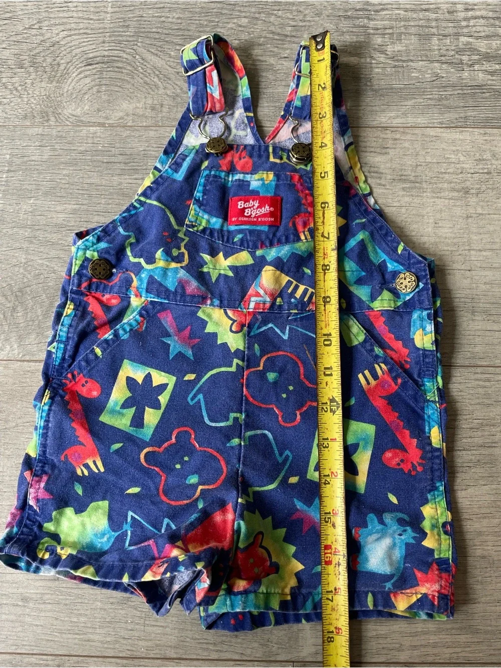 Rare Vintage Safari Animal Print Shortalls